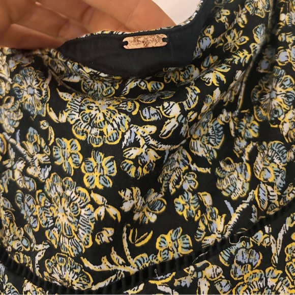 Free People Boheme Mini Dress, Black, 4 - Picture 4 of 5